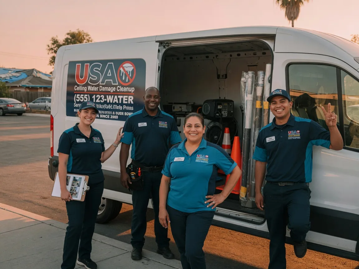 Ceiling Water Damage Restoration company in Tolna, ND